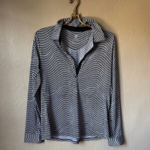 EPNY Long Sleeve Golf Polo Size Large